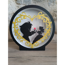 lampe belle et la bête