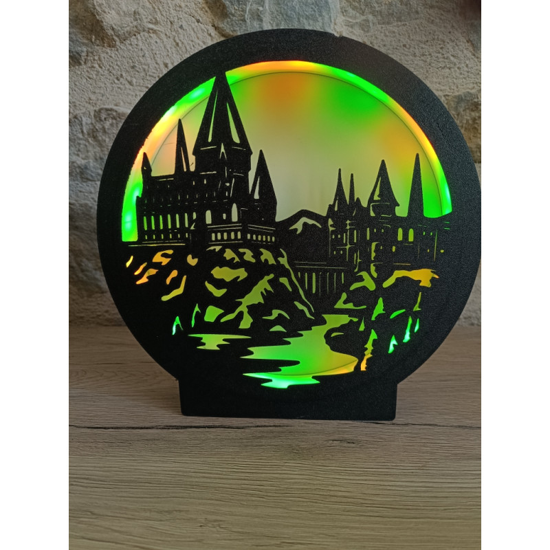 lampe école de sorciers