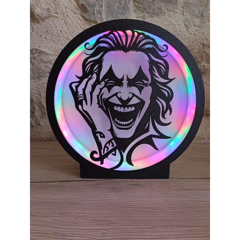 lampe inspirée du Joker