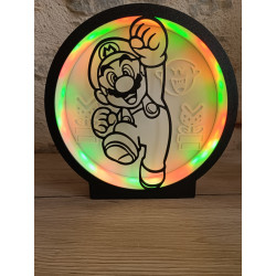 Lampe  inspiration Mario