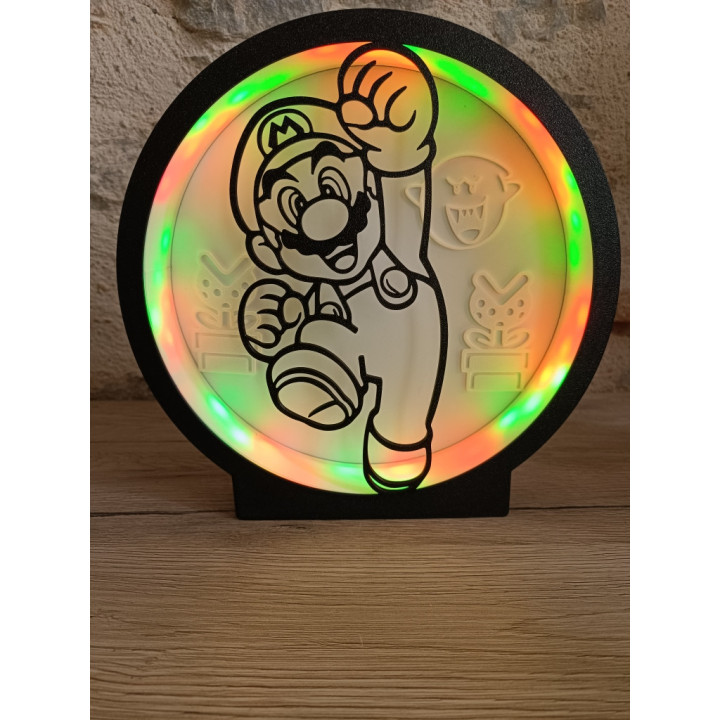 Lampe  inspiration Mario