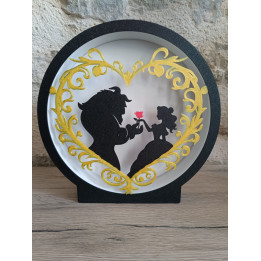 lampe belle et la bête