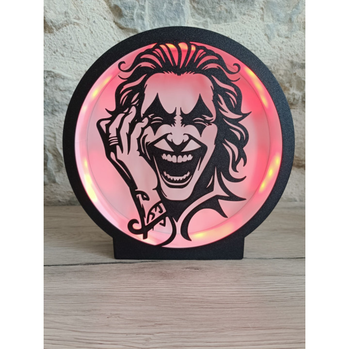 lampe inspirée du Joker