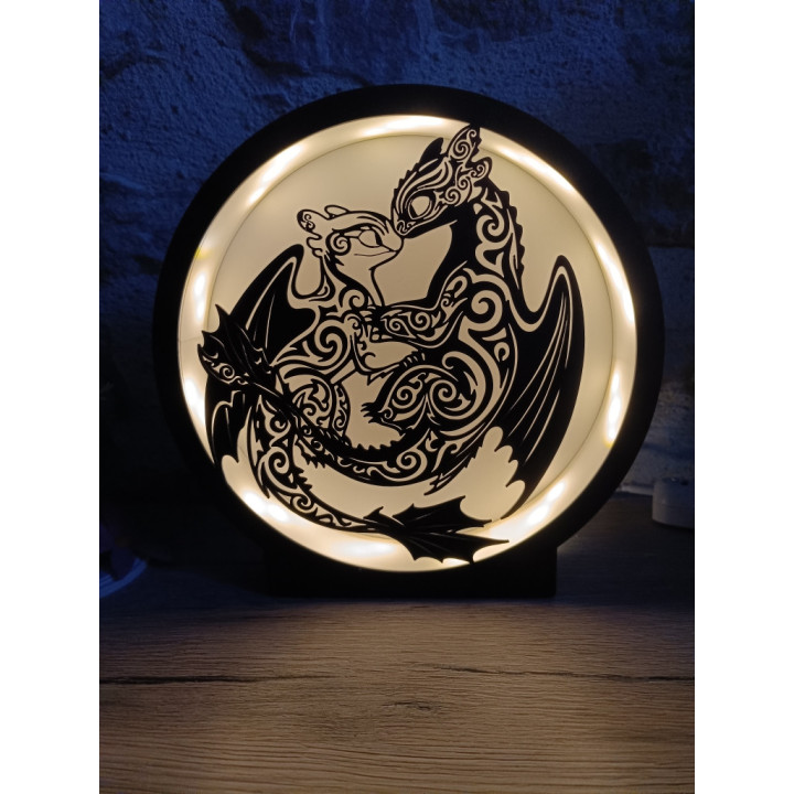 lampe dragon