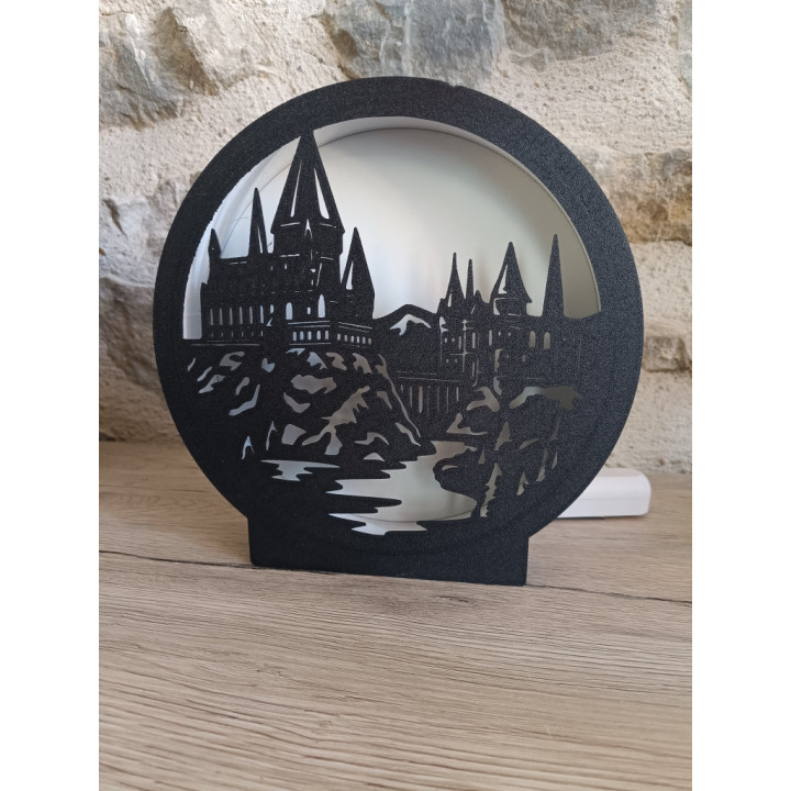 lampe école de sorciers